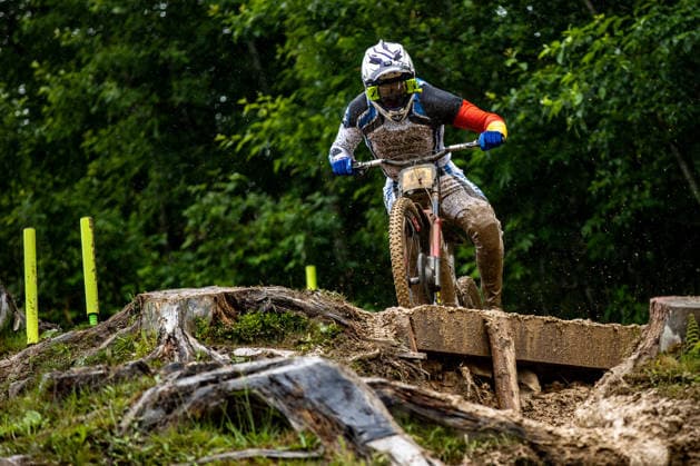 Whoop UCI Mountainbike World Series Leogang Downhill KIEFER Henri CANYON DH RACINGat Whoop UCI Mountainbike World Series Leogang Downhill, 12.06.2026,in Leogang,AUT Foto: Sebastian Sternemann
