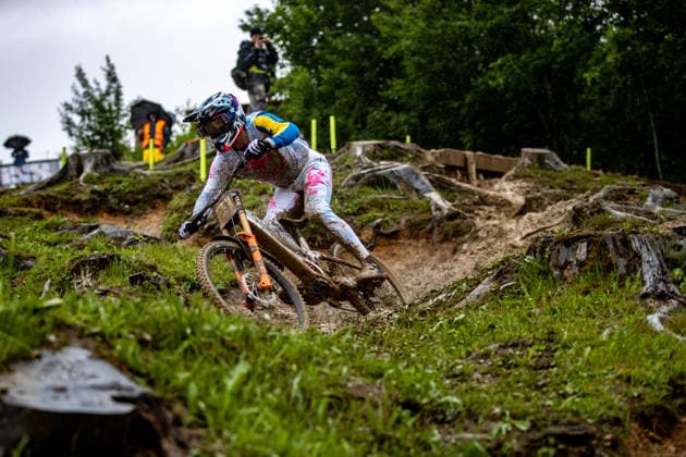 Whoop UCI Mountainbike World Series Leogang Downhill ZWAR Oliver ORBEA FMD RACINGat Whoop UCI Mountainbike World Series Leogang Downhill, 12.06.2026,in Leogang,AUT Foto: Sebastian Sternemann