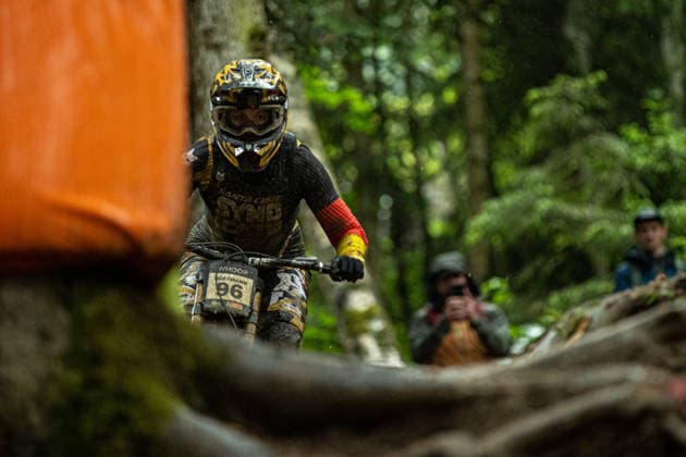 Whoop UCI Mountainbike World Series Leogang Downhill HOFFMANN Nina SANTA CRUZ SYNDICATEat Whoop UCI Mountainbike World Series Leogang Downhill, 12.06.2026,in Leogang,AUT Foto: Sebastian Sternemann