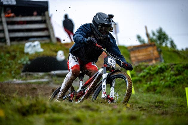 Whoop UCI Mountainbike World Series Leogang Downhill PENE Tuhoto-Ariki MS-RACINGat Whoop UCI Mountainbike World Series Leogang Downhill, 12.06.2026,in Leogang,AUT Foto: Sebastian Sternemann