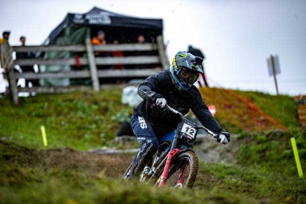 Whoop UCI Mountainbike World Series Leogang Downhill PINKERTON Ryan MONDRAKER FACTORY RACING DHat Whoop UCI Mountainbike World Series Leogang Downhill, 12.06.2026,in Leogang,AUT Foto: Sebastian Sternemann