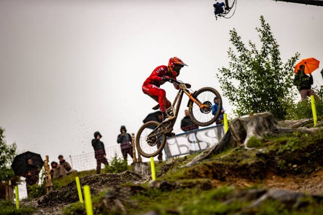 Whoop UCI Mountainbike World Series Leogang Downhill KOLB Andreas SANTA CRUZ SYNDICATEat Whoop UCI Mountainbike World Series Leogang Downhill, 12.06.2026,in Leogang,AUT Foto: Sebastian Sternemann