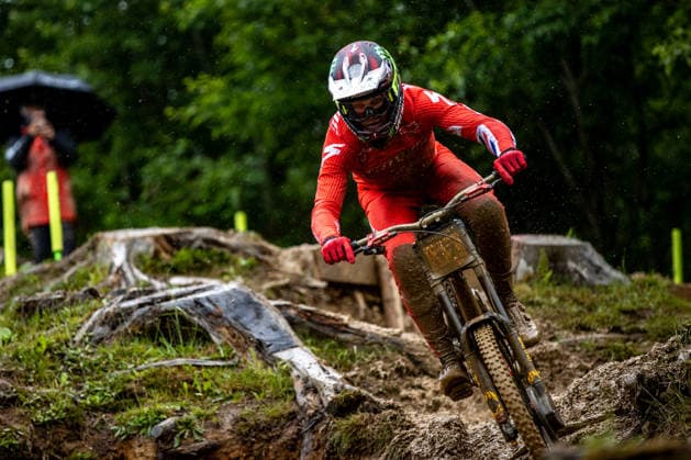 Whoop UCI Mountainbike World Series Leogang Downhill WILLIAMS Jordan SPECIALIZED GRAVITYat Whoop UCI Mountainbike World Series Leogang Downhill, 12.06.2026,in Leogang,AUT Foto: Sebastian Sternemann