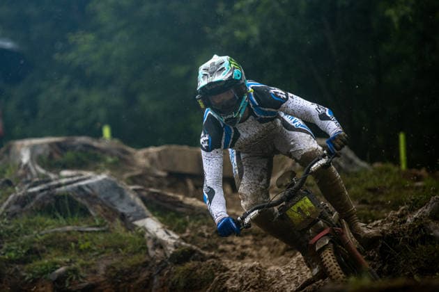 Whoop UCI Mountainbike World Series Leogang Downhill SHAW Luca CANYON DH RACINGat Whoop UCI Mountainbike World Series Leogang Downhill, 12.06.2026,in Leogang,AUT Foto: Sebastian Sternemann