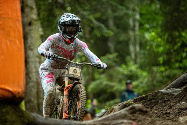 Whoop UCI Mountainbike World Series Leogang Downhill GALE Phoebe ORBEA FMD RACINGat Whoop UCI Mountainbike World Series Leogang Downhill, 12.06.2026,in Leogang,AUT Foto: Sebastian Sternemann