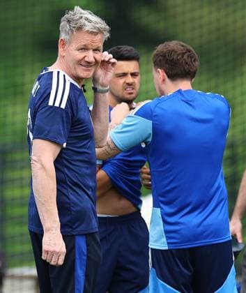 Sport Bilder des Tages Gordon Ramsay Scotland Training Session, 2026 FIFA World Cup, WM, Weltmeisterschaft, Fussball Football, Revolution Training Centre, Foxborough, Massachusetts, USA - 12 Jun 2026Foxborough Revolution Training Centre Massachusetts (MA) United States of America EDITORIAL USE ONLY No use with unauthorised audio, video, data, fixture lists, club league logos or live services. Online in-match use limited to 120 images, no video emulation. No use in betting, games or single club league player publications.  Copyright: xMichaelxZemanek Shutterstockx 16919994f