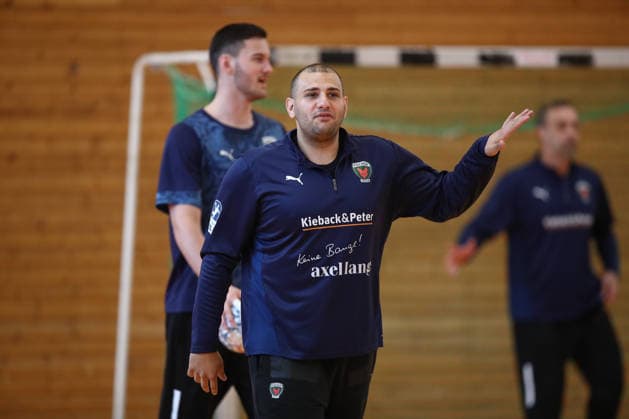 12.06.2026, xtgx, Handball, EHF Champions League, Abschlusstraining Füchse Berlin v.l. Dejan Milosavljev (Berlin, 96) Koeln