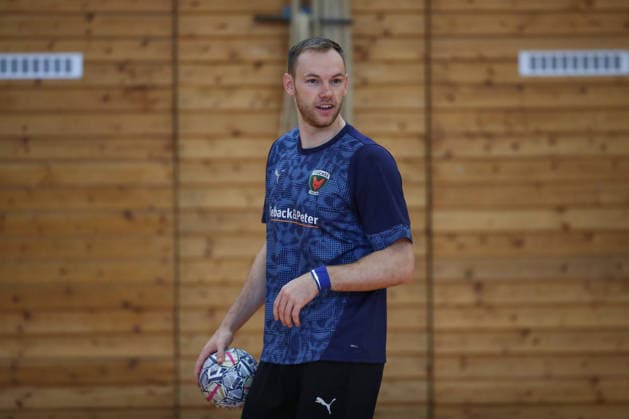 12.06.2026, xtgx, Handball, EHF Champions League, Abschlusstraining Füchse Berlin v.l. Mathias Gidsel (Berlin, 19) Koeln