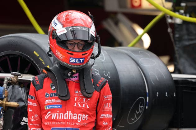 Mattis Pluschkell (GER) Oreca LMP3 8 kurz vor dem Fahrerwechsel und Boxenstop, Mücke Motorsport, 24 Stunden Le Mans Rennen, Frankreich, WEC Langstrecken- Weltmeisterschaft, 12.06.2026, Road to le Mans LMP3