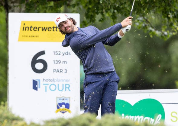 GOLF - Interwetten Open HAUS,AUSTRIA,12.JUN.26 - GOLF - HotelPlanner Tour, Interwetten Open, Golfclub Schladming. Image shows Christoph Bleier (AUT).  GEPAxpictures xHaraldxSteiner
