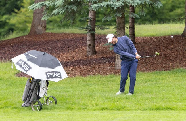GOLF - Interwetten Open HAUS,AUSTRIA,12.JUN.26 - GOLF - HotelPlanner Tour, Interwetten Open, Golfclub Schladming. Image shows Christoph Bleier (AUT).  GEPAxpictures xHaraldxSteiner