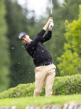 GOLF - Interwetten Open HAUS,AUSTRIA,12.JUN.26 - GOLF - HotelPlanner Tour, Interwetten Open, Golfclub Schladming. Image shows Matthias Schwab (AUT).  GEPAxpictures xHaraldxSteiner