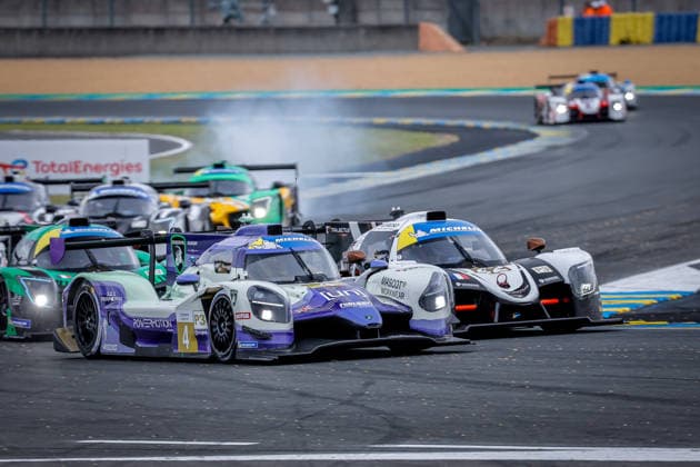 AUTO - ROAD TO LE MANS 2026 04 CARANTA Jules (fra), PITAMBER Mikaeel (rsa), Nielsen Racing MLMC, Duqueine D09 - Toyota, action, 22 VIEIRA AndrÃ (prt), POULET Mathis (fra), Trajectus Motorsport MLMC, Ligier JS P325 - Toyota, action during the Road to Le Mans 2026, 3rd round of the 2026 Michelin Le Mans Cup, from June 10 to 12, 2026 on the Circuit des 24 Heures du Mans in Le Mans, France - Le MansFrance  Copyright: xPauloxMariax