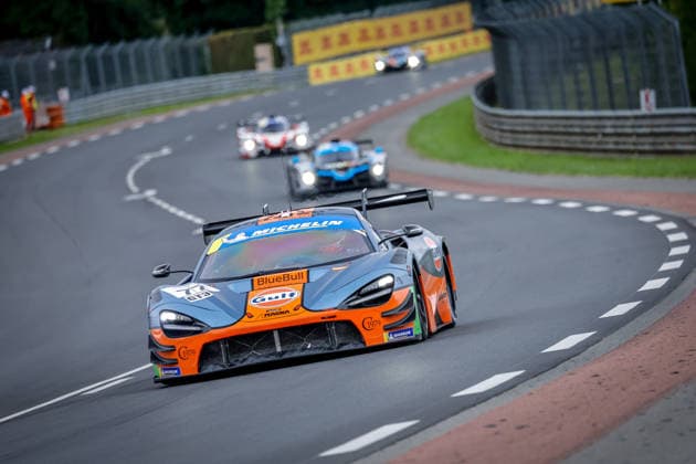 AUTO - ROAD TO LE MANS 2026 77 DE ANDRES MARTIN Gonzalo (esp), SIMMENAUER Jean-Baptiste (fra), SMC Motorsport MLMC, McLaren 720S GT3 Evo, action during the Road to Le Mans 2026, 3rd round of the 2026 Michelin Le Mans Cup, from June 10 to 12, 2026 on the Circuit des 24 Heures du Mans in Le Mans, France - Le MansFrance  Copyright: xPauloxMariax