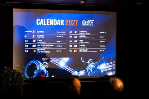24 HEURES DU MANS 2026 - FRIDAY 2027 Calendar illustration during the 24 Hours of Le Mans 2026, 4th round of the 2026 FIA World Endurance Championship, on June 12, 2026 on the Circuit des 24 Heures du Mans in Le Mans, France - Le MansFrance  Copyright: xFabrizioxBoldonix
