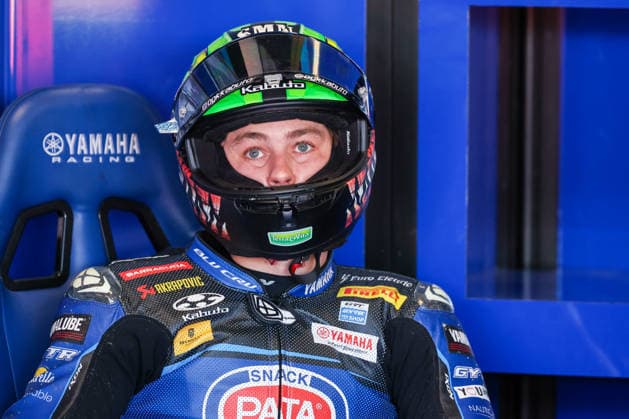 FIM SBK Superbike World Championship, WM, Weltmeisterschaft in Misano Adriatico, Italy - 12 Jun 2026 Remy Gardner of GYTR GRT Yamaha WorldSBK Team with Yamaha YZF R1 seen during FIM SBK Superbike World Championship Pirelli Emilia-Romagna Round 7 Free Practice 1 at Misano World Circuit Marco Simoncelli. Misano Adriatico Italy Copyright: xFabrizioxCarabellix xSOPAxImagesx 20260612R3FC0533_RemyGardner