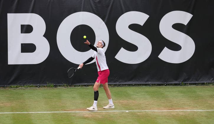 Stuttgart , Tennis , BOSS Open , Alexander Bublik (KAZ)