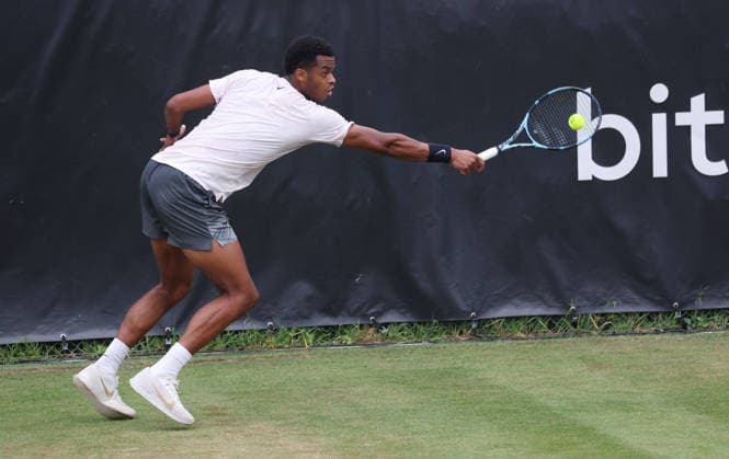 Stuttgart , Tennis , BOSS Open , Giovanni Mpetshi Perricard (FRA)