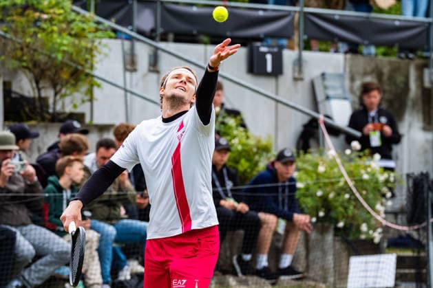 Stuttgart, GERMANY - June 12: Alexander Bublik (KAZ) during the Singles Match between Giovanni Mpetshi Perricard (FRA) vs. Alexander Bublik (KAZ) at BOSS OPEN 2026, Tennisanlage Weissenhof on June 12, 2026 in Stuttgart, Germany. Baden-Württemberg Germany Copyright: xTimoxSteinx