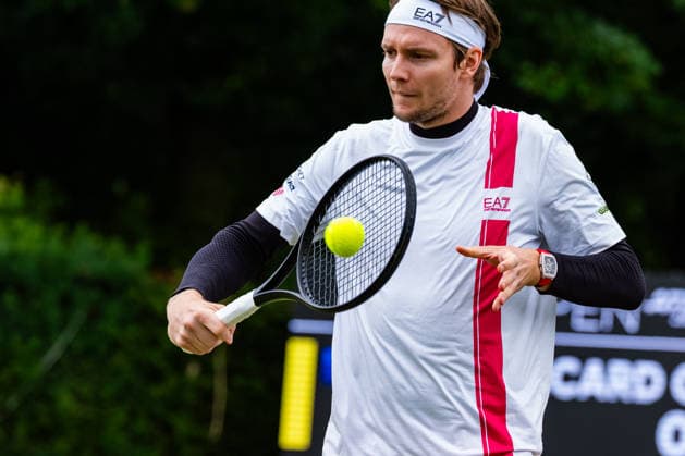 Stuttgart, GERMANY - June 12: Alexander Bublik (KAZ) during the Singles Match between Giovanni Mpetshi Perricard (FRA) vs. Alexander Bublik (KAZ) at BOSS OPEN 2026, Tennisanlage Weissenhof on June 12, 2026 in Stuttgart, Germany. Baden-Württemberg Germany Copyright: xTimoxSteinx
