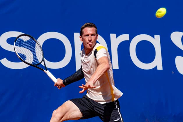 TENNIS : Open Sopra Steria - Lyon Villeurbanne 12 06 2026 Le belge Kimmer COPPEJANS affronte Daniel Elahi GALAN en 1 4 de finale du tournoi de tennis ATP, Tennis Herren Challenger Tour, Open Sopra Steria Ã Lyon-Villeurbanne, le 12 06 2026. Photo Sandrine Thesillat PsNewZ  Copyright: xSandrinexTHESILLATx