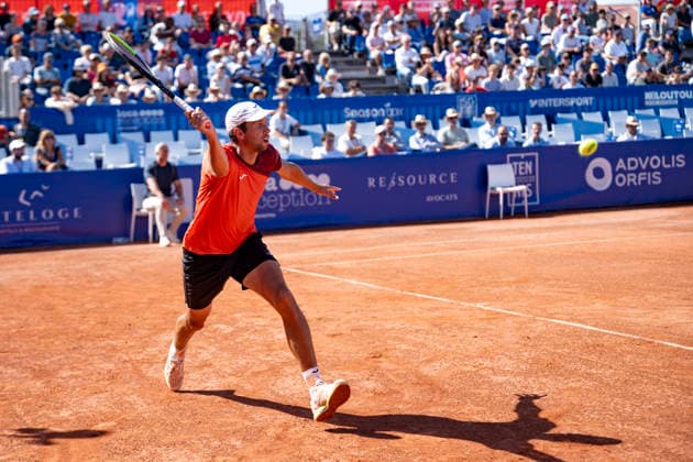 TENNIS : Open Sopra Steria - Lyon Villeurbanne 12 06 2026 Le colombien Daniel Elahi GALAN affronte le belge Kimmer COPPEJANS en 1 4 de finale du tournoi de tennis ATP, Tennis Herren Challenger Tour, Open Sopra Steria Ã Lyon-Villeurbanne, le 12 06 2026. Photo Sandrine Thesillat PsNewZ  Copyright: xSandrinexTHESILLATx