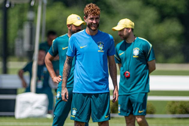 Brazilian Team training at their New Jersey base the Columbia Park Training Facility in Morristown, NJ, United States. (Photo by Riquelve Nata SPP)  Copyright: xRiquelvexNata SPPx Sportspressphoto_SPR165216