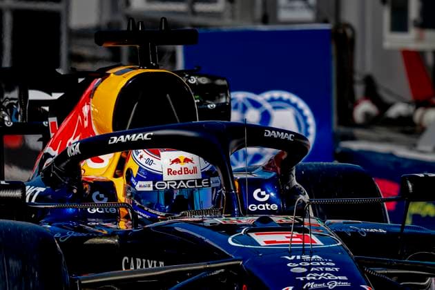 BARCELONA - Formula 1 driver Max Verstappen of Oracle Red Bull Racing during the Formula 1 Spain Catalonia at the Circuit de Barcelona-Catalunya on June 12, 2026 in Barcelona, Spain. (Photo by DeFodi Images) -