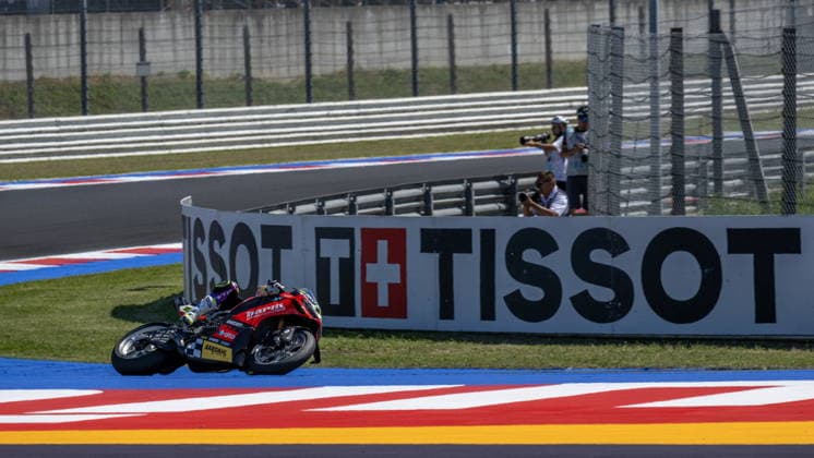 MOTORSPORTS - Superbike - Pirelli Emilia Romagna Round Photo by IPA ABACAPRESS.COM85614207 - No. 19 Alvaro Bautista (ESP) on a Ducati Panigale V4R for the Barni Spark Racing Team during the Pirelli Emilia Romagna Round of the World Superbike (SBK) championship in Italy, June 12, 2026 Italy Italy  Copyright: xIPAxSport ABACAx