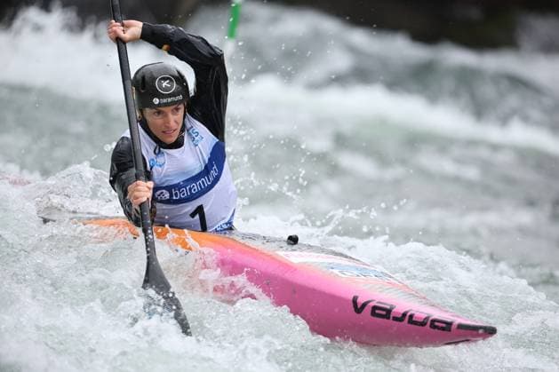 2026 ICF Canoe Slalom World Cup Augsburg AUGSBURG, GERMANY - JUNE 12: Ricarda Funk of Germany competes in the Women s Kayak K1 heats during the 2026 ICF Canoe Slalom World Cup Augsburg at Eiskanal Augsburg on June 12, 2026 in Augsburg, Germany. (Photo by Marcus Hartmann Beautiful Sports) *** 2026 ICF Canoe Slalom World Cup Augsburg AUGSBURG, GERMANY JUNE 12 Ricarda Funk of Germany competes in the Women s Kayak K1 heats during the 2026 ICF Canoe Slalom World Cup Augsburg at Eiskanal Augsburg on June 12, 2026 in Augsburg, Germany Photo by Marcus Hartmann Beautiful Sports Copyright: xBEAUTIFULxSPORTS MarcusxHartmannx
