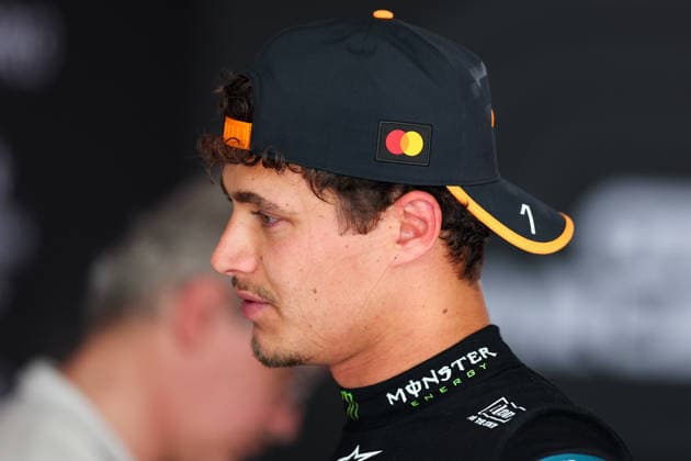 Lando Norris of Great Britain and McLaren , Practice, F1 Grand Prix of Barcelona-Catalunya, am 12. June 2026 in Barcelona, Spain. (Foto von Diogo Cardoso DeFodi Images) Lando Norris of Great Britain and McLaren , Practice, F1 Grand Prix of Barcelona-Catalunya, Circuit de Barcelona-Catalunya on June 12, 2026 in Barcelona, Spain. (Photo by Diogo Cardoso DeFodi Images) -