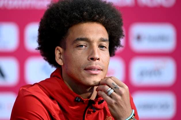 Belgian national football team - 2026 FIFA World Cup, WM, Weltmeisterschaft, Fussball - media activities 12 06 2026 RENTON, UNITED STATES OF AMERICA - JUNE 12 : Witsel Axel midfielder of Belgium pictured during a press conference, PK, Pressekonferenz at the training grounds of the Belgian national football team during the 2026 FIFA World Cup on June 12, 2026 in Renton, United States of America, 12 06 2026 Renton United States of America  Copyright: xNicoxVereeckenx
