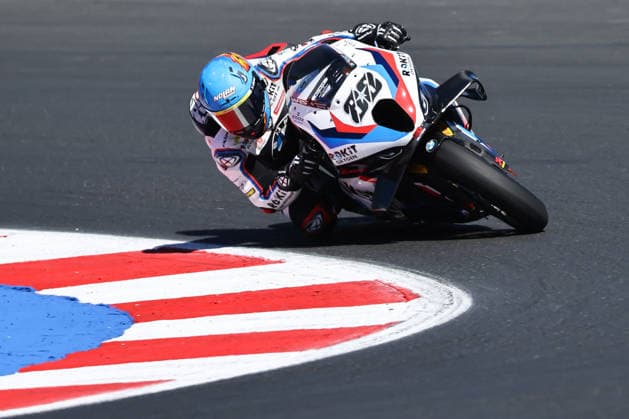MOTORSPORTS - Superbike - Pirelli Emilia Romagna Round Photo by IPA ABACAPRESS.COM85612598 - Miguel Oliveira (POR) on a BMW M 1000 RR, riding for the Rokit BMW Motorrad WorldSBK Team during the FIM Superbike World Championship, WM, Weltmeisterschaft Pirelli Emilia Romagna Round at the Misano World Circuit Marco Simoncelli, Misano Adriatico, Italy on June 12, 2026 during the Pirelli Emilia Romagna Round, World Superbike (SBK) race in Italy, Italy, June 12, 2026 Italy Italy  Copyright: xIPAxSport ABACAx
