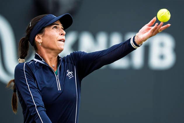 2026-06-12 - Libema Open 2026 , - JUNE 12: Ajla Tomljanovic of Australia during the Libema Open 2026 at the Autotron on June 12, 2026 in Rosmalen, Netherlands Content not available for redistribution in The Netherlands directly or indirectly through any third parties. Copyright: xEwoutxPahudxdexMortangesx