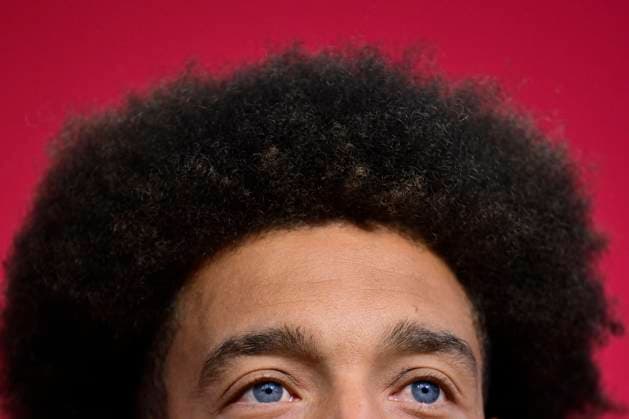 Belgian national football team - 2026 FIFA World Cup, WM, Weltmeisterschaft, Fussball - media activities 12 06 2026 RENTON, UNITED STATES OF AMERICA - JUNE 12 : Witsel Axel midfielder of Belgium pictured during a press conference, PK, Pressekonferenz at the training grounds of the Belgian national football team during the 2026 FIFA World Cup on June 12, 2026 in Renton, United States of America, 12 06 2026 Renton United States of America  Copyright: xJanxDexMeuleneirx