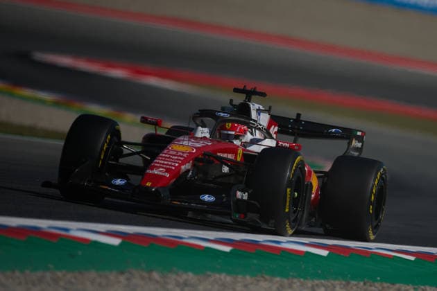 F1 Grand Prix of Barcelona-Catalunya - Practice Charles Leclerc of Monaco driving the (16) Scuderia Ferrari HP SF-26 on track during the practice ahead of the F1 Grand Prix of Barcelona-Catalunya at Circuit de Barcelona-Catalunya on June 12, 2026, in Barcelona, Spain. Barcelona Circuit de Barcelona-Catalunya Catalunya Spain RL_F1GPBCN_2K26_000232 Copyright: xRicardoxLarreinax