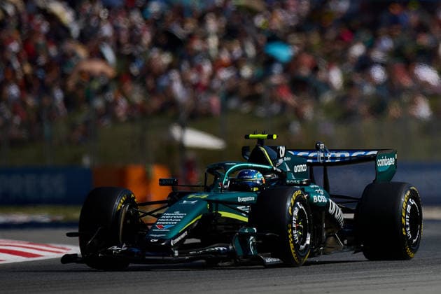 F1 Grand Prix of Barcelona-Catalunya - Practice Fernando Alonso of Spain driving the (14) Aston Martin Aramco F1 Team AMR26 on track during the practice ahead of the F1 Grand Prix of Barcelona-Catalunya at Circuit de Barcelona-Catalunya on June 12, 2026, in Barcelona, Spain. Barcelona Circuit de Barcelona-Catalunya Catalunya Spain RL_F1GPBCN_2K26_000252 Copyright: xRicardoxLarreinax