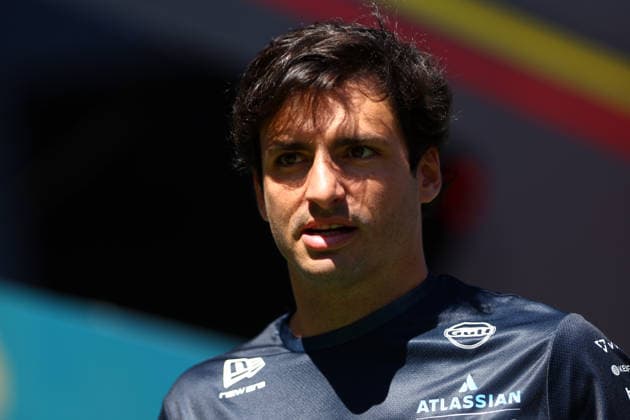 F1 Gran Prix of Spain Carlos Sainz of Williams Racing looks on in the Paddock during free practice 2 ahead of the F1 Grand Prix of Catalunya at Montemelo Circuit on June 12, 2026 in Barcelona, Spain. Barcelona Circuit de Catalunya Spain Copyright: xMarcoxCanonierox