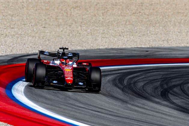 RECORD DATE NOT STATED 12th June 2026: Circuit de Barcelona-Catalunya, Barcelona, Spain; Formula One Barcelona Catalunya Grand Prix, Free Practice Day; Charles Leclerc (16) of Monaco and Scuderia Ferrari HP during free practice 2 StephenxBlackberry