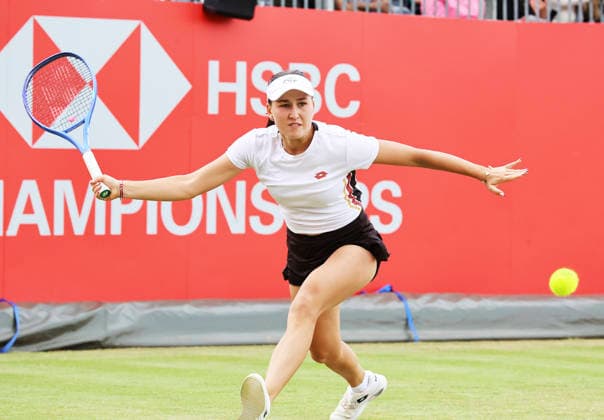 TENNIS - WTA, Tennis Damen Queen s Club LONDON,ENGLAND,12.JUN.26 - TENNIS - WTA Tour, HSBC Championships. Image shows Kamilla Rakhimova (RUS).  GEPAxpictures xAlanxGrieves