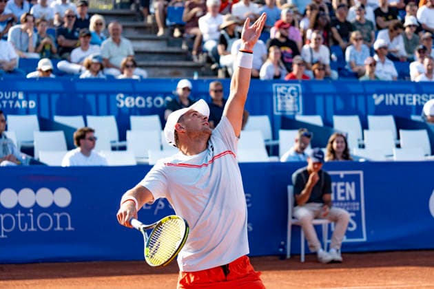 TENNIS : Open Sopra Steria - Lyon Villeurbanne 12 06 2026 ClÃ ment Tabur lors du tournoi de tennis ATP, Tennis Herren Challenger Tour, Open Sopra Steria Ã Lyon-Villeurbanne, le 12 06 2026. Photo Sandrine Thesillat PsNewZ  Copyright: xSandrinexTHESILLATx