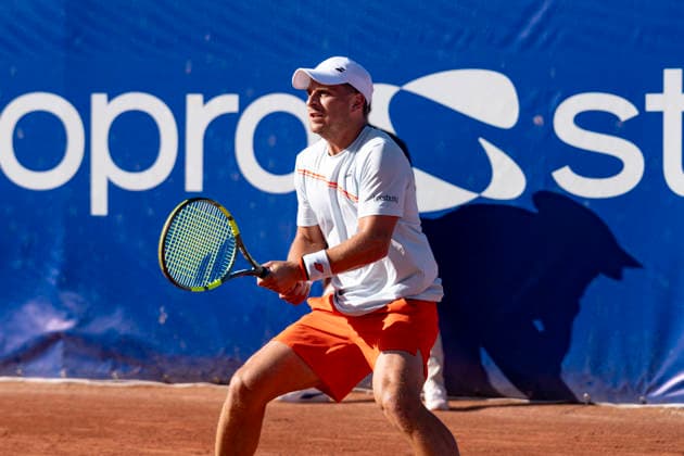 TENNIS : Open Sopra Steria - Lyon Villeurbanne 12 06 2026 ClÃ ment Tabur lors du tournoi de tennis ATP, Tennis Herren Challenger Tour, Open Sopra Steria Ã Lyon-Villeurbanne, le 12 06 2026. Photo Sandrine Thesillat PsNewZ  Copyright: xSandrinexTHESILLATx