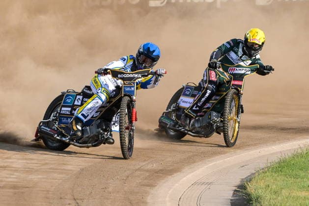 2026.06.12 Lublin Zuzel PGE Ekstraliga sezon 2026 Orlen Oil Motor Lublin - Krono Plast Wlokniarz Czestochowa N z Bartosz Banbor (N) Mads Hansen (Z) Foto Wojciech Szubartowski PressFocus 2026.06.12 Lublin Speedway PGE Ekstraliga season 2026 Orlen Oil Motor Lublin - Krono Plast Wlokniarz Czestochowa Bartosz Banbor (N) Mads Hansen (Z) Credit: Wojciech Szubartowski PressFocus NEWSPIX.PL --- newspix.pl 