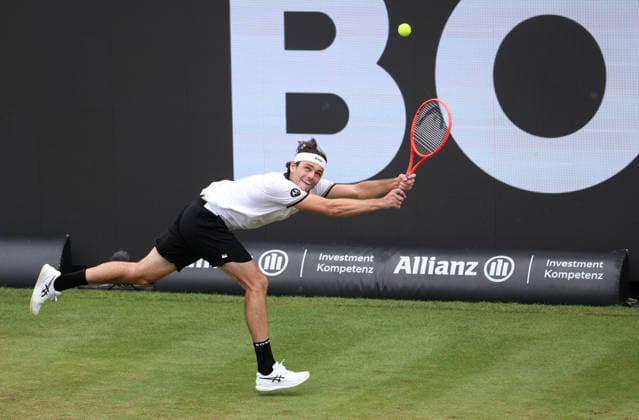 Stuttgart , Tennis , BOSS Open , Taylor Fritz (USA)
