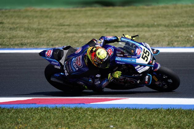 Foto Costanza Benvenuti LaPresse 12.06.2026 - Motociclismo-2026-Motul FIM Superbike World Championship, WM, Weltmeisterschaft Round 07-Pirelli Emilia-Romagna Round-Misano World Circuit Marco Simoncelli - FP1-FP2 nella foto: ANDREA LOCATELLI-YAMAHA Photo Costanza Benvenuti LaPresse 2026 12 June Sport-Motorcycling - 2026 - Motul FIM Superbike World Championship-Round 07-Pirelli Emilia-Romagna Round-Misano World Circuit Marco Simoncelli - FP1-FP2 in the photo: ANDREA LOCATELLI-YAMAHA  Copyright: xCostanzaxBenvenutix-xLaPressex