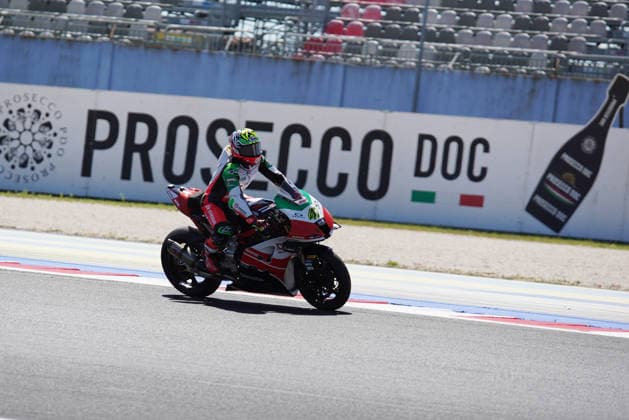 Foto Alessandro La Rocca LaPresse 12-06-2026, Misano World Circuit Marco Simoncelli Motociclismo-WSBK Fim Superbike World Championship, WM, Weltmeisterschaft Pirelli Emilia Romagna Round 12-14-June 2026 Prove Libere nella foto:Axel Bassani-Bimota by Kawasaky Racing Team-Bimota KB998 Rimini Photo Alessandro La Rocca LaPresse 2025 12 june, Misano World Circuit Marco Simoncelli Sport- Motorcycling - WSBK Fim Superbike World Championship-Pirelli Emilia Romagna Round-12-14-June 2026- Practise in the photo:Axel Bassani-Bimota by Kawasaky Racing Team-Bimota KB998 Rimini  Copyright: xAlessandroxLaxRocca LaPressex