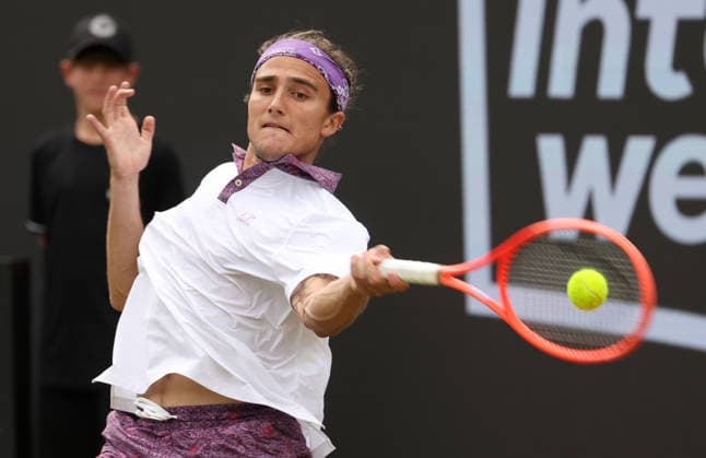 Stuttgart , Tennis , BOSS Open , Mattia Belluuucci ITA)
