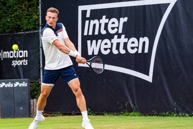 Stuttgart, GERMANY - June 12: Alexander Bublik (KAZ) during the Singles Match between Giovanni Mpetshi Perricard (FRA) vs. Alexander Bublik (KAZ) at BOSS OPEN 2026, Tennisanlage Weissenhof on June 12, 2026 in Stuttgart, Germany. Baden-Württemberg Germany Copyright: xTimoxSteinx