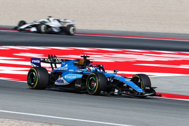 RECORD DATE NOT STATED 12th June 2026: Circuit de Barcelona-Catalunya, Barcelona, Spain; Formula One Barcelona Catalunya Grand Prix, Free Practice Day; Alexander Albon (23) of Thailand and Atlassian Williams F1 Team ArtxVega