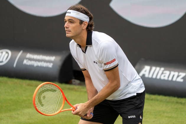 Taylor Fritz Mattia Bellucci vs. Taylor Fritz, Tennis, ATP, Tennis Herren Turnier, Boss-Open, Center-Court, Viertelfinale, 12.06.2026, Mattia Bellucci vs. Taylor Fritz, Tennis, ATP-Turnier, Boss-Open, Center-Court, Viertelfinale, 12.06.2026, Stuttgart